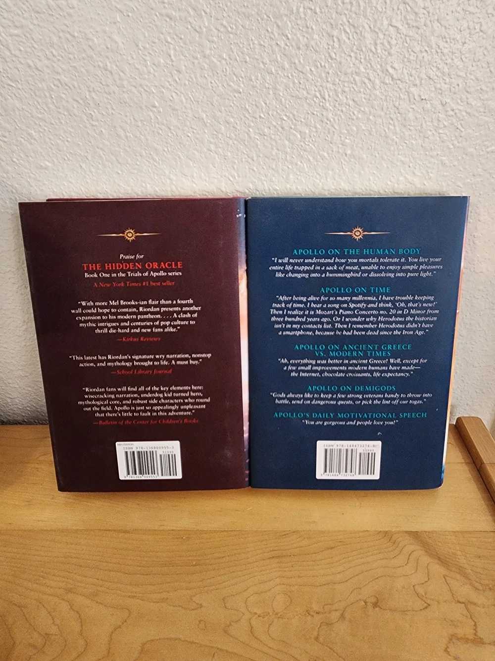 Rick Riordan Book Set - The Trails Of Apollo And Percy Jackson - Hardcover